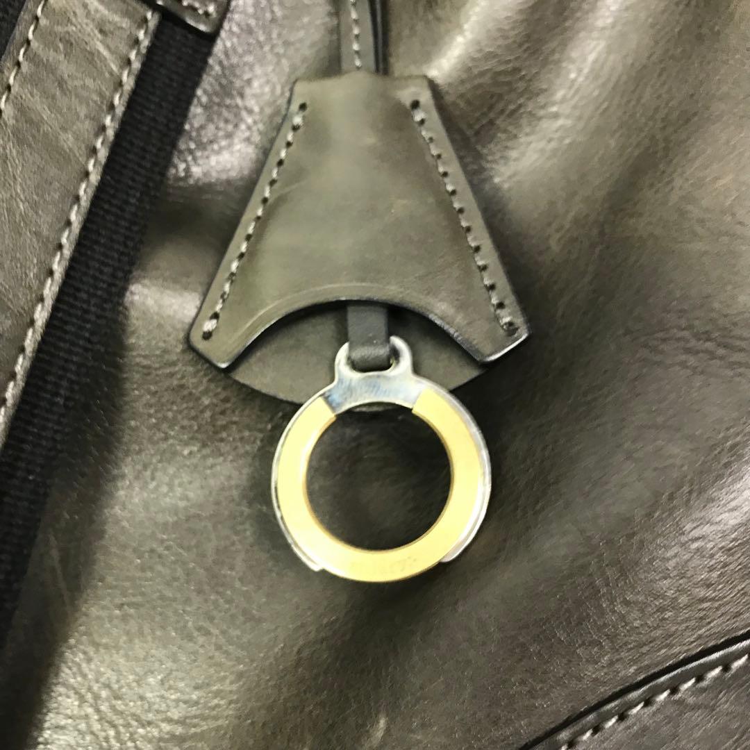 美品✨ アニアリ ボストンバッグ ブラック レザー ショルダーバッグ 2WAY