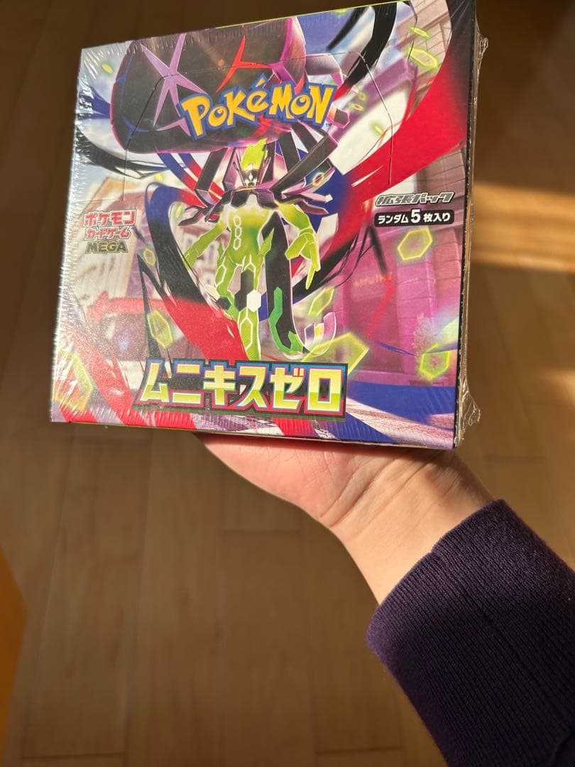 ポケモンカードゲーム ムニキスゼロ　1BOX シュリンク付き