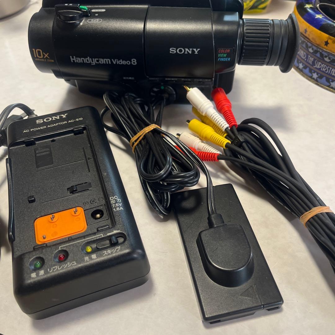SONY Video8 ビデオカメラ　CCD-TR230 ⑦