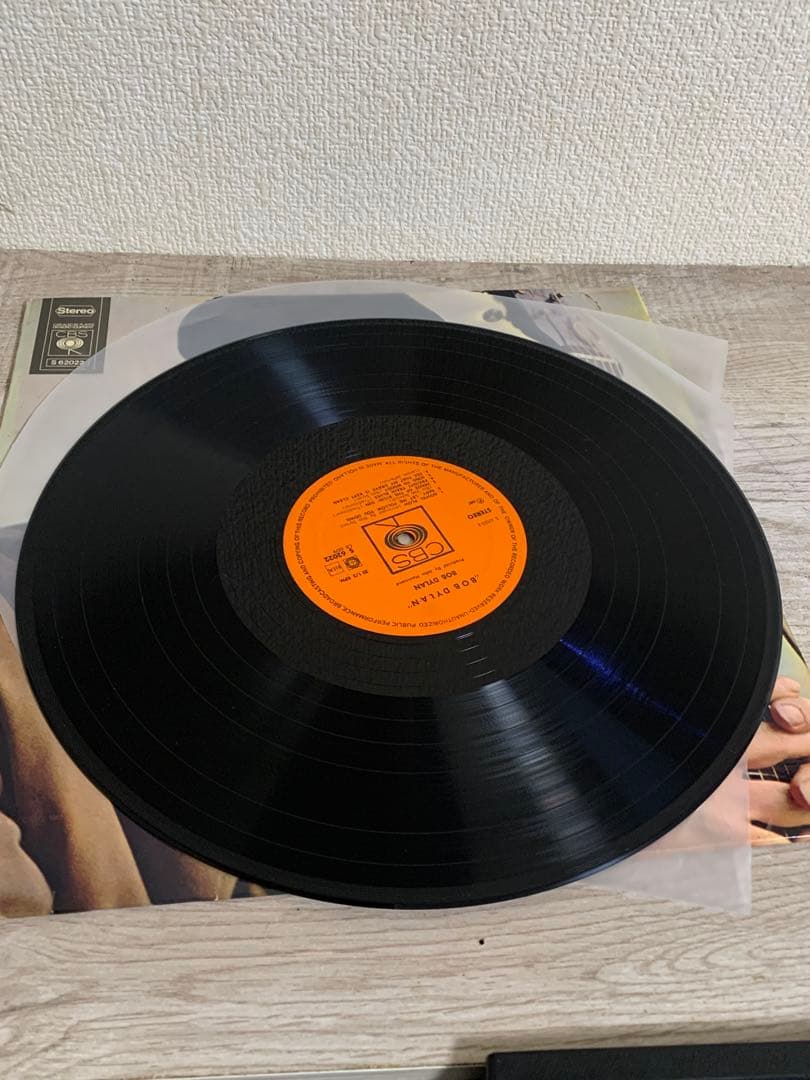 初期盤Bob Dylan 1st S62022 CBS オランダ盤 オレンジ