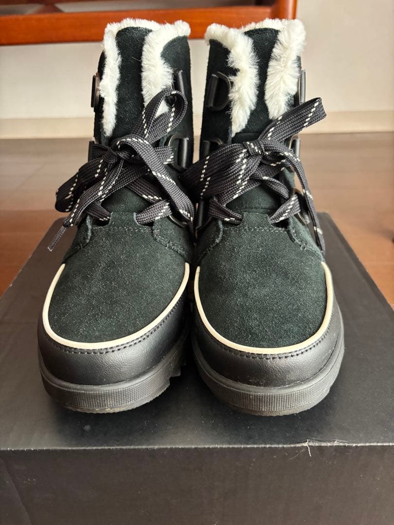 【極美品】SOREL ソレル TIVOLI IV WP ティボリ4 25cm 黒