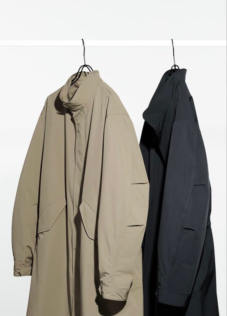 【新品】　UNIQLO 防水　モッズコート　2WAY L ブラウン