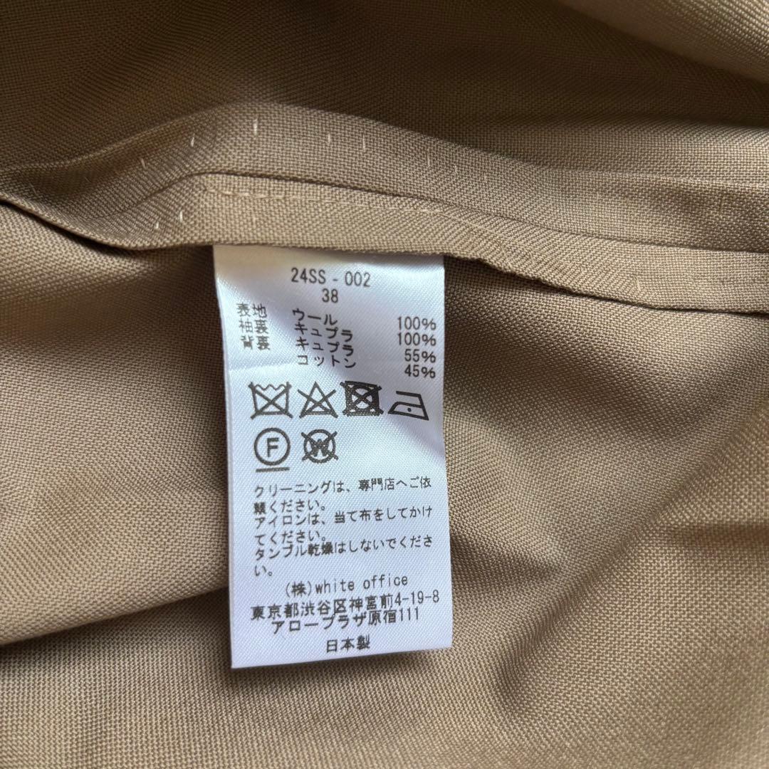 COUTURE D’ADAM クチュールドアダム ジャケット ブレザー ベージュ