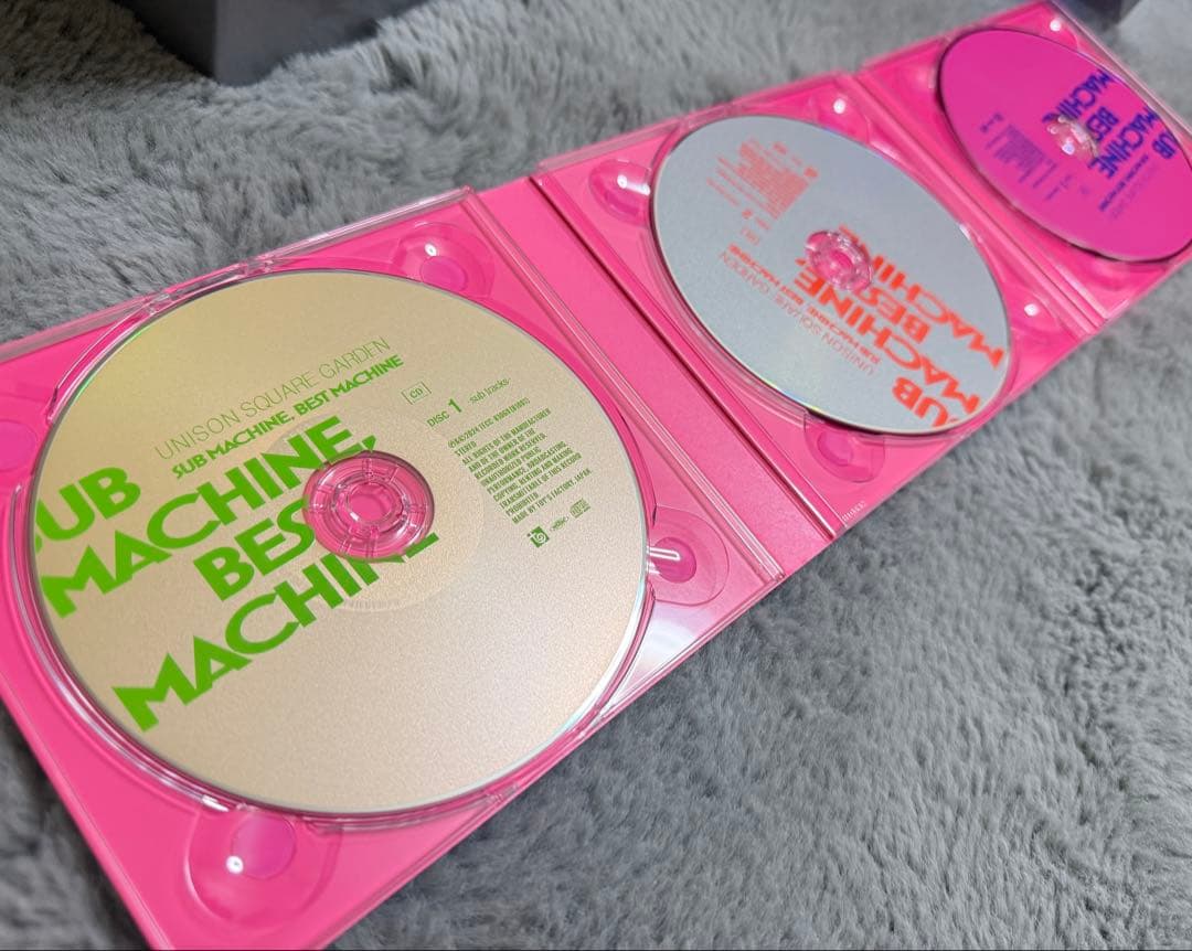 ユニゾン　SUB MACHINE, BEST MACHINE 受注生産限定盤