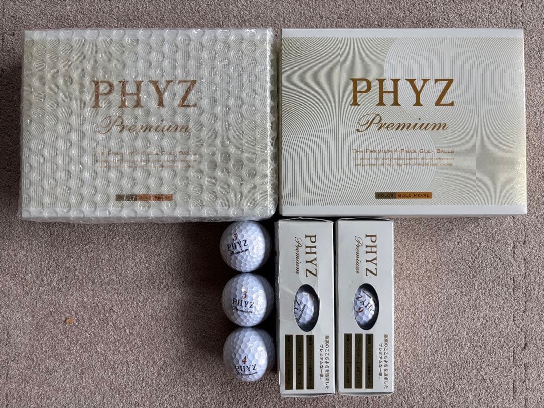 新品 PHYZ Premium ゴルフボール 33個セット 新品未使用