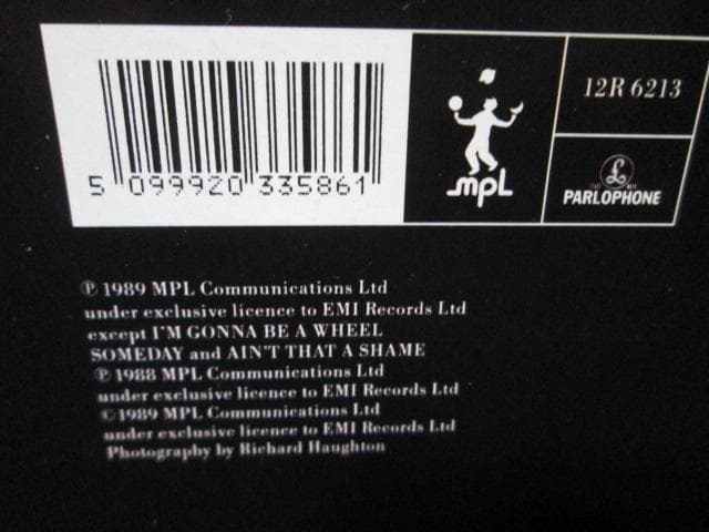 洋楽 Paul McCartney My Brave Face UK-original