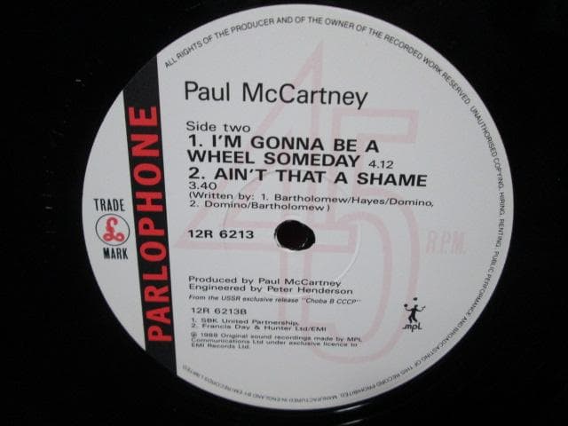 洋楽 Paul McCartney My Brave Face UK-original