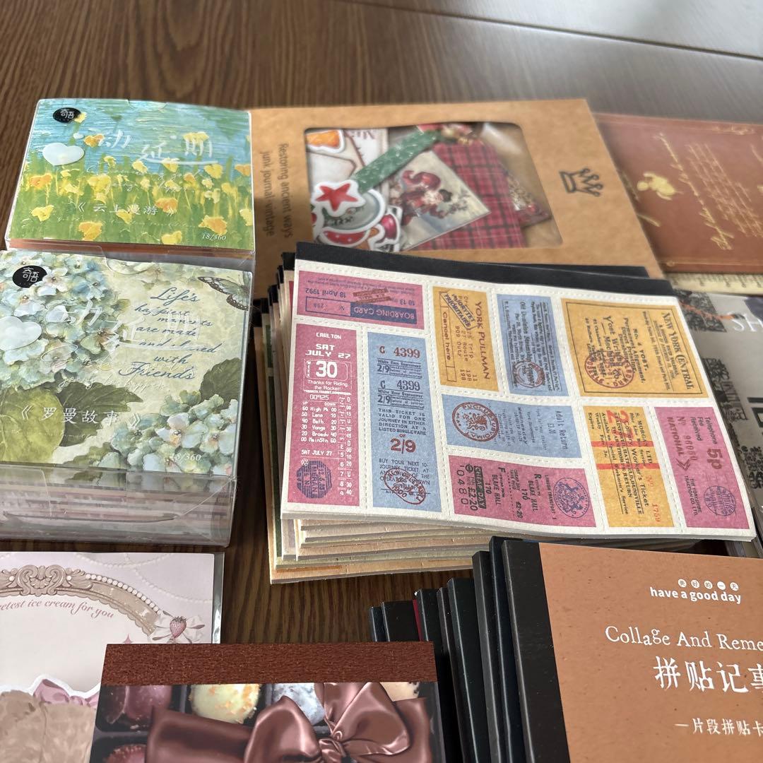 【新品中古】コラージュ　素材　まとめ売り