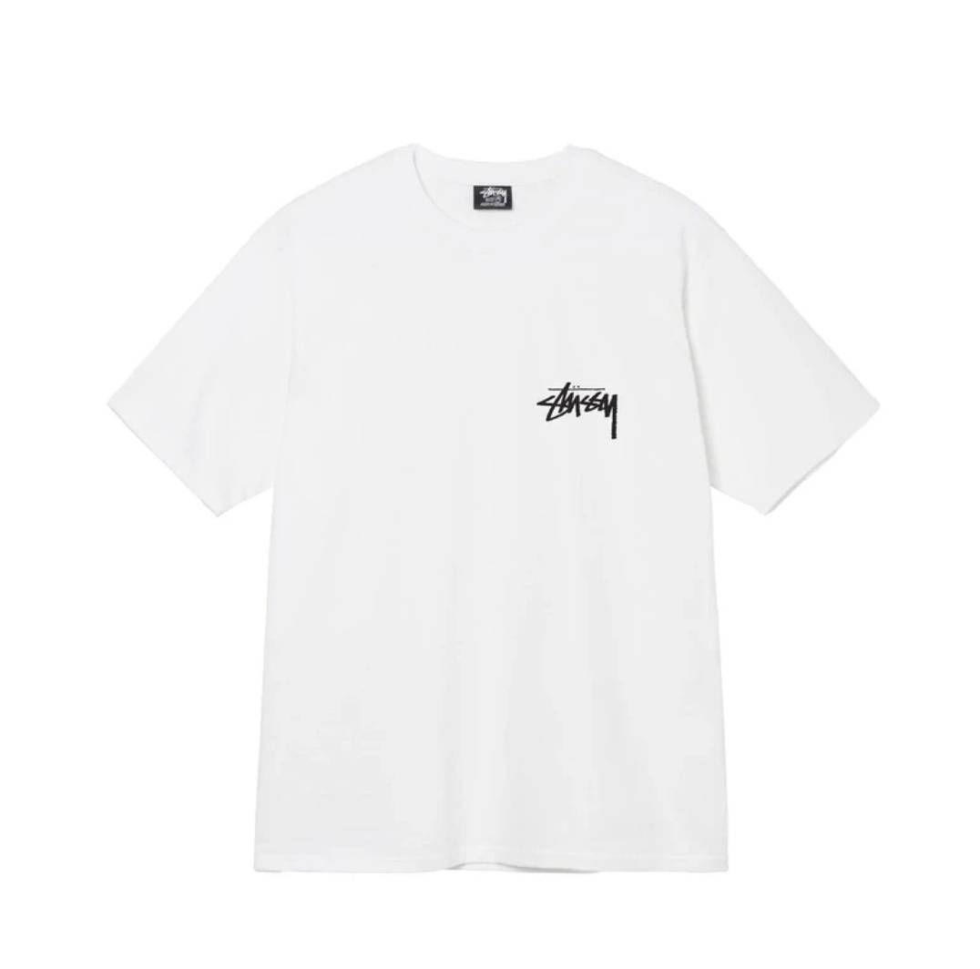 ステューシー FUZZY DICE 夏 STUSSY Tシャツ 白 ダイス XL