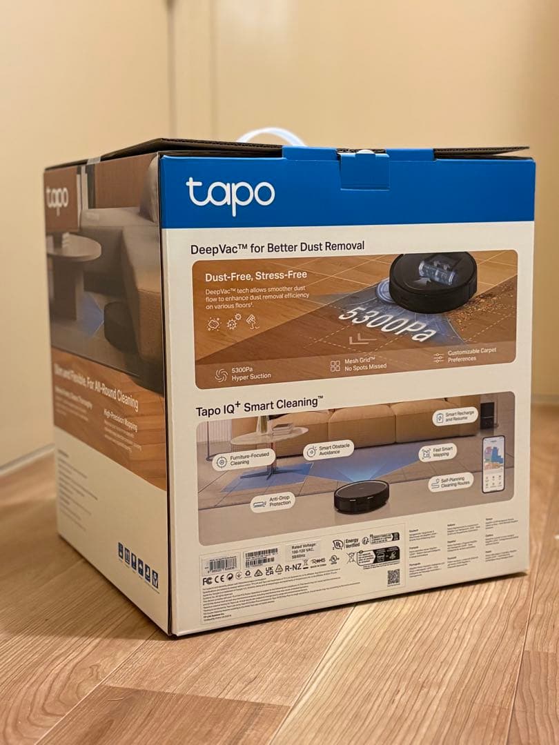 Tapo RV20 Max Plus 5300Pa ロボット掃除機本体