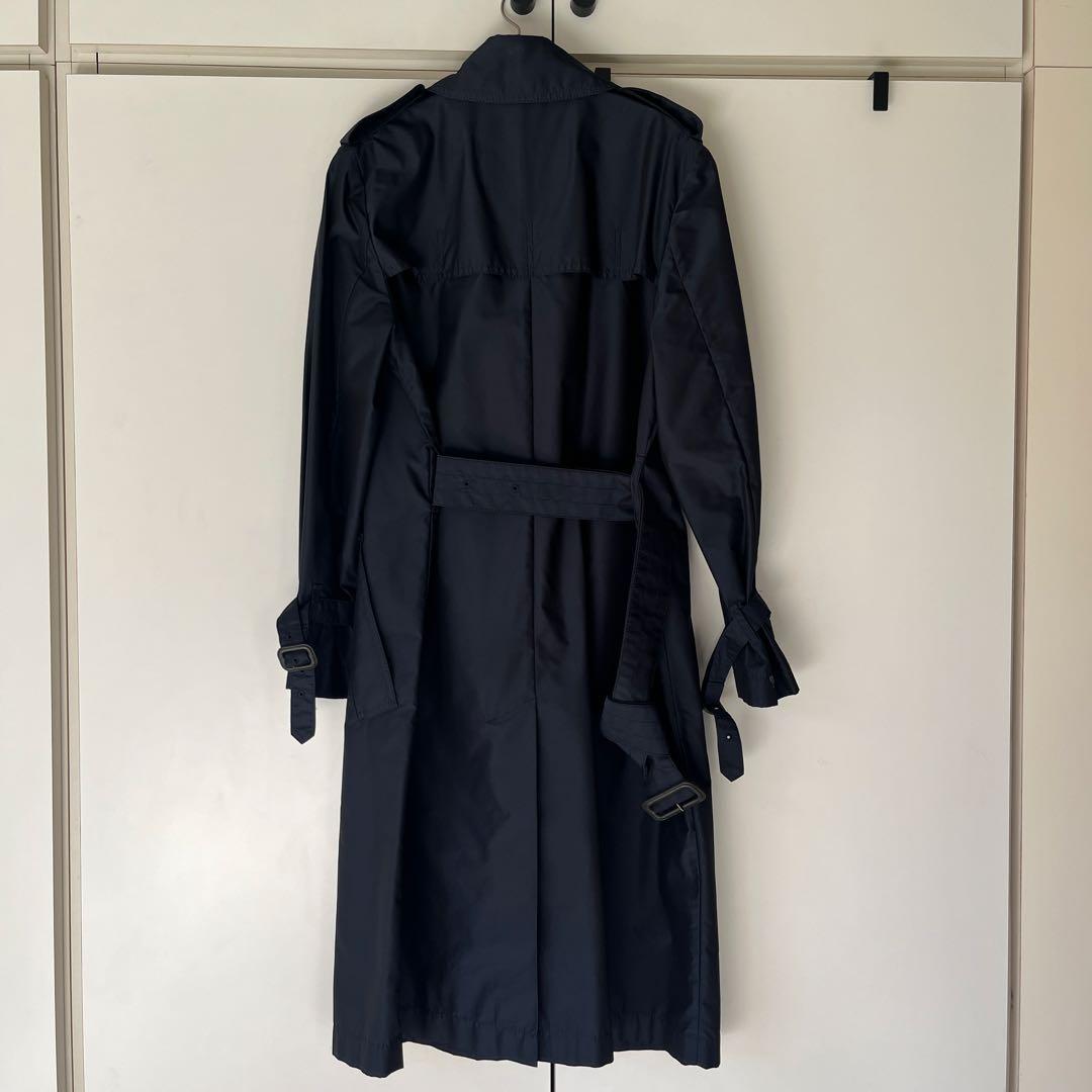 【Aquascutum】ネイビー トレンチコート　レディース