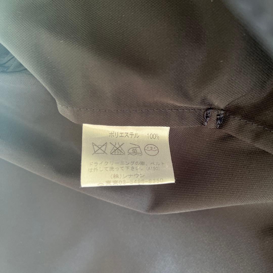 【Aquascutum】ネイビー トレンチコート　レディース