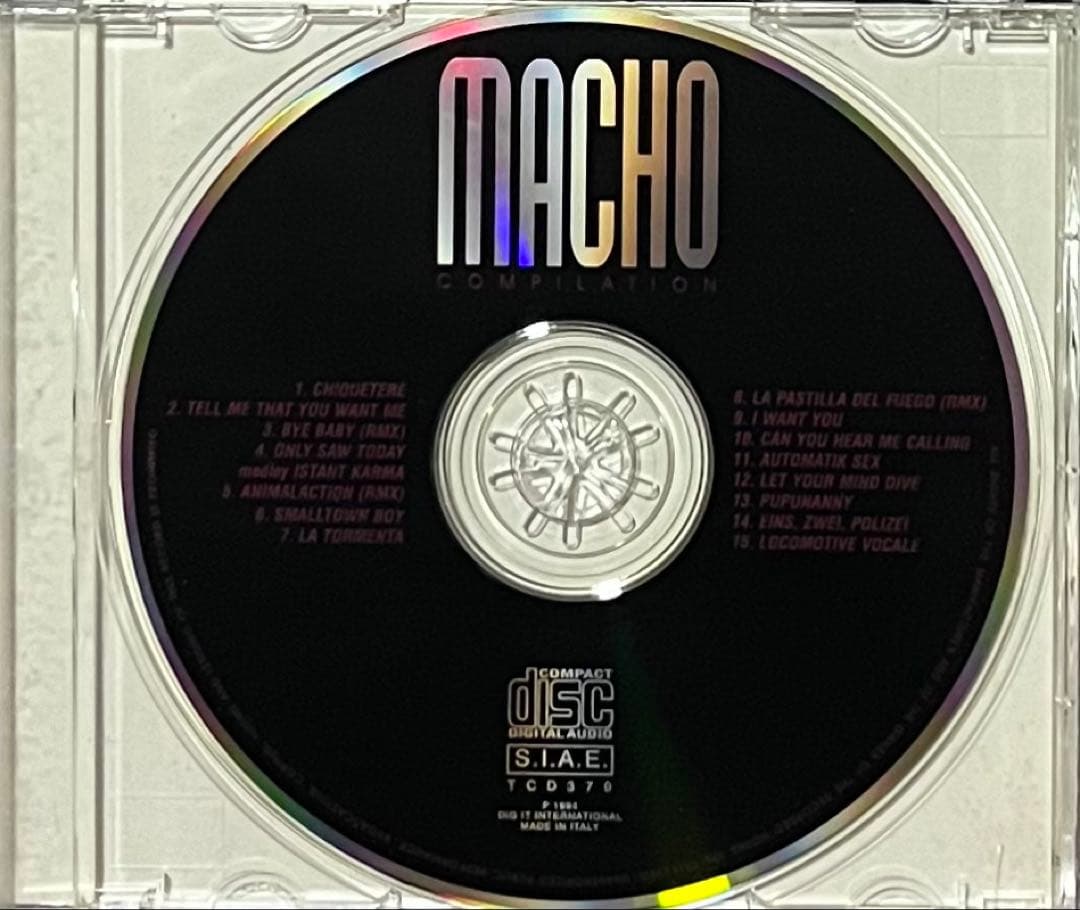 洋楽 Macho Compilation Euro House Italodance