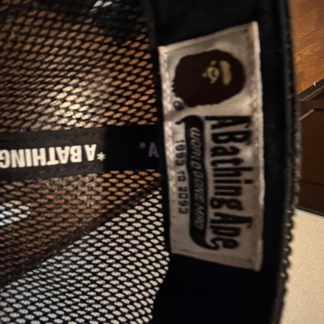 A BATHING APE 迷彩キャップ Fサイズ