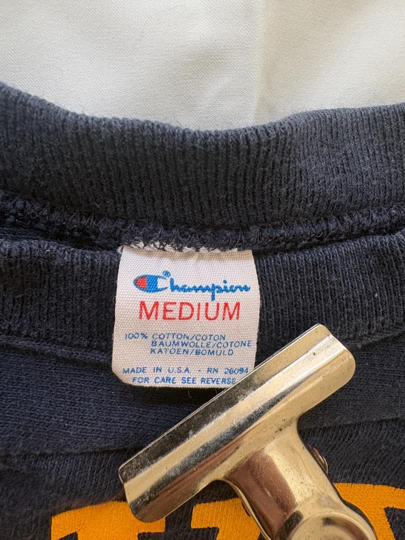 ヴィンテージ Champion \"NAVY 92\" T MADE IN USA