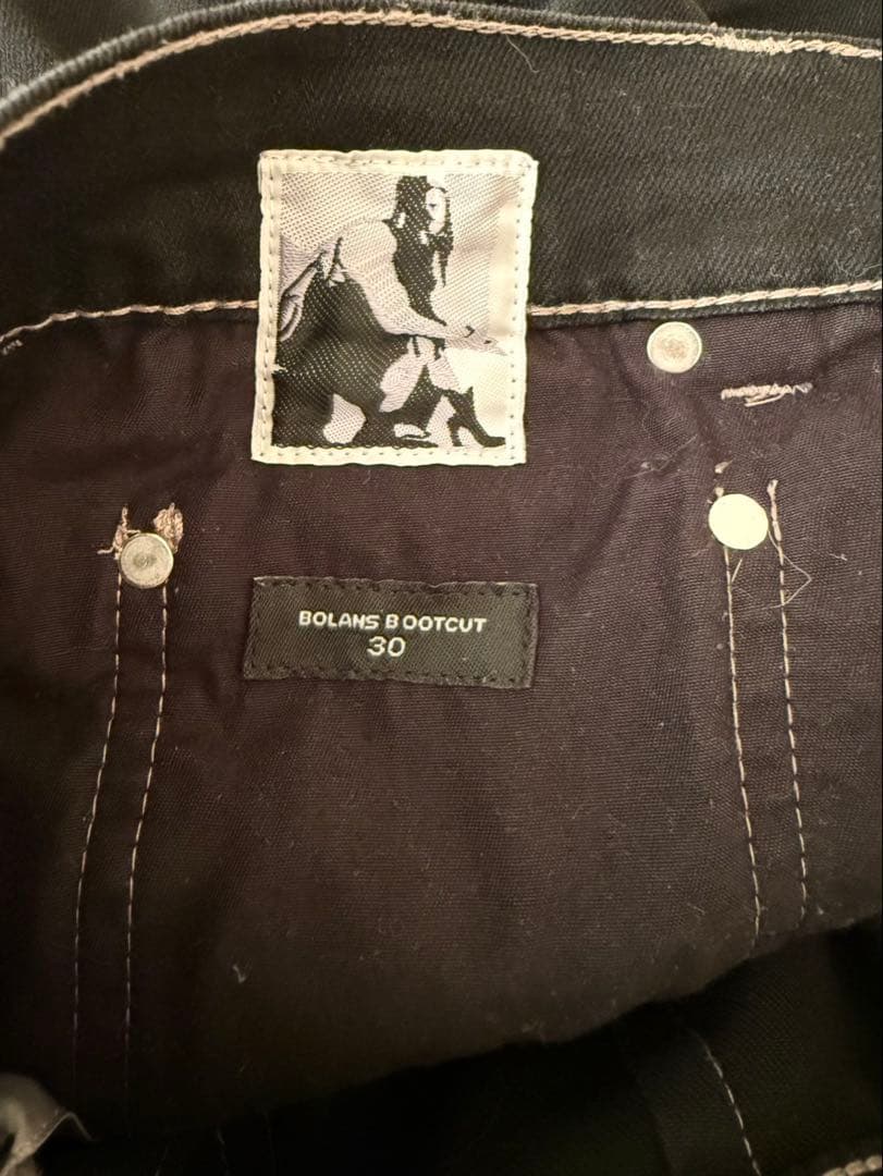 パンツ Rickowens bolan boot cut