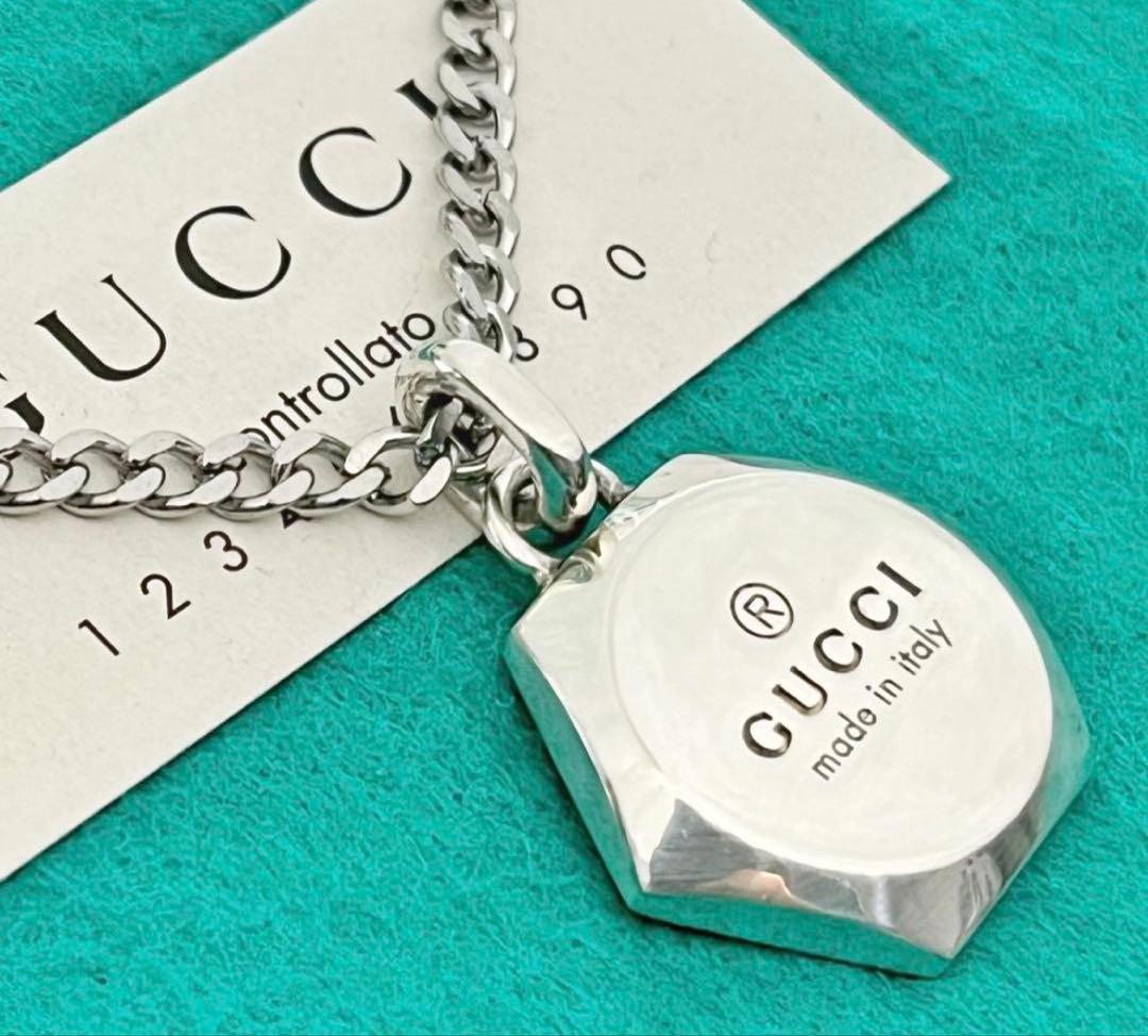 美品　GUCCI ヘキサゴンペンダント