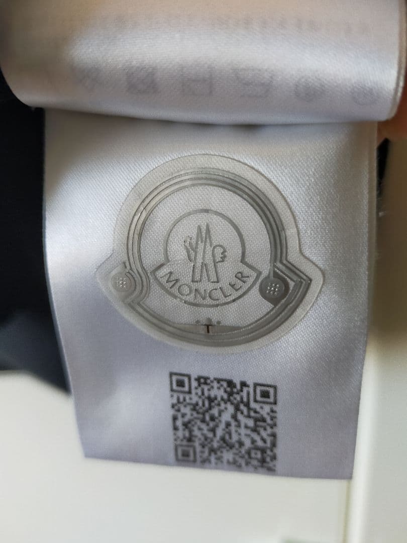 MONCLER ダブルワッペンTシャツ 黒 Mサイズ モンクレール 半袖Tシャツ