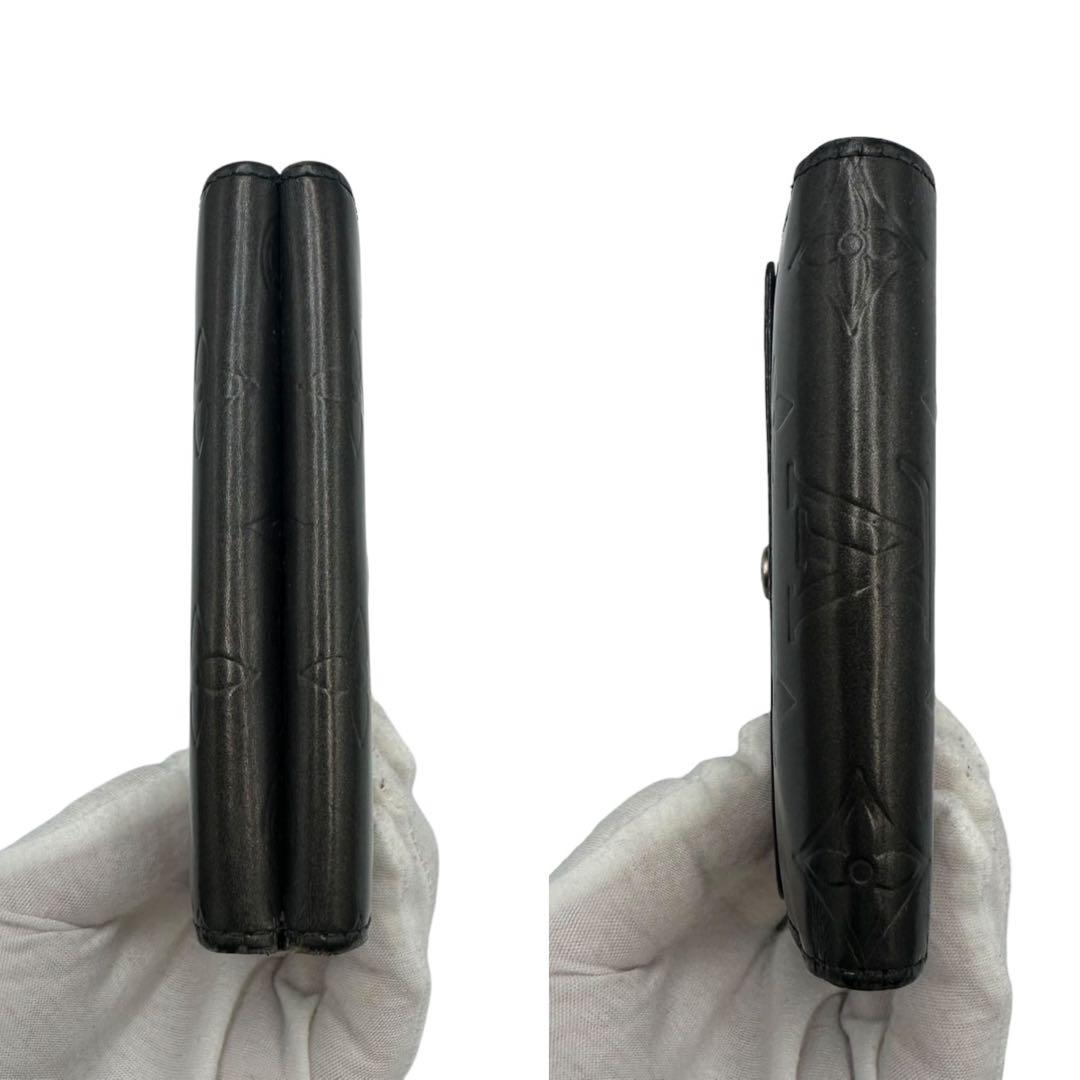 【美品】ルイヴィトン Wホック財布 モノグラム マット 3つ折り財布