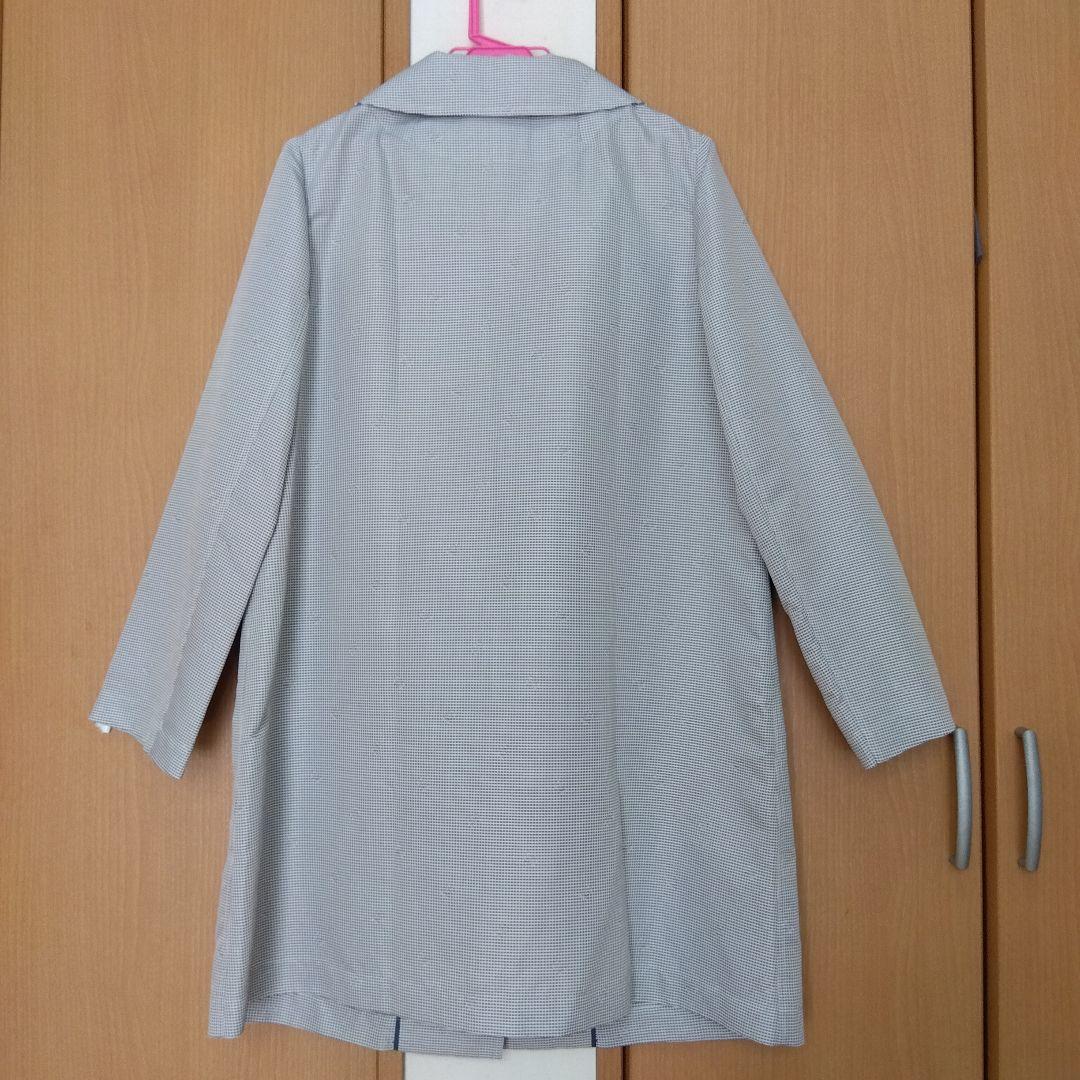 美品★ハナエ モリ HANAE MORI 千鳥格子 スプリングコート 40