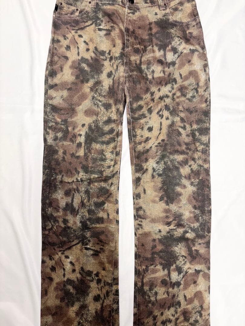 パンツ 2000s Just Cavalli leopard pants
