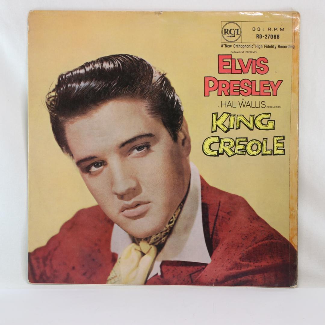 英LP Elvis Presley King Creole UK盤 Mono深溝