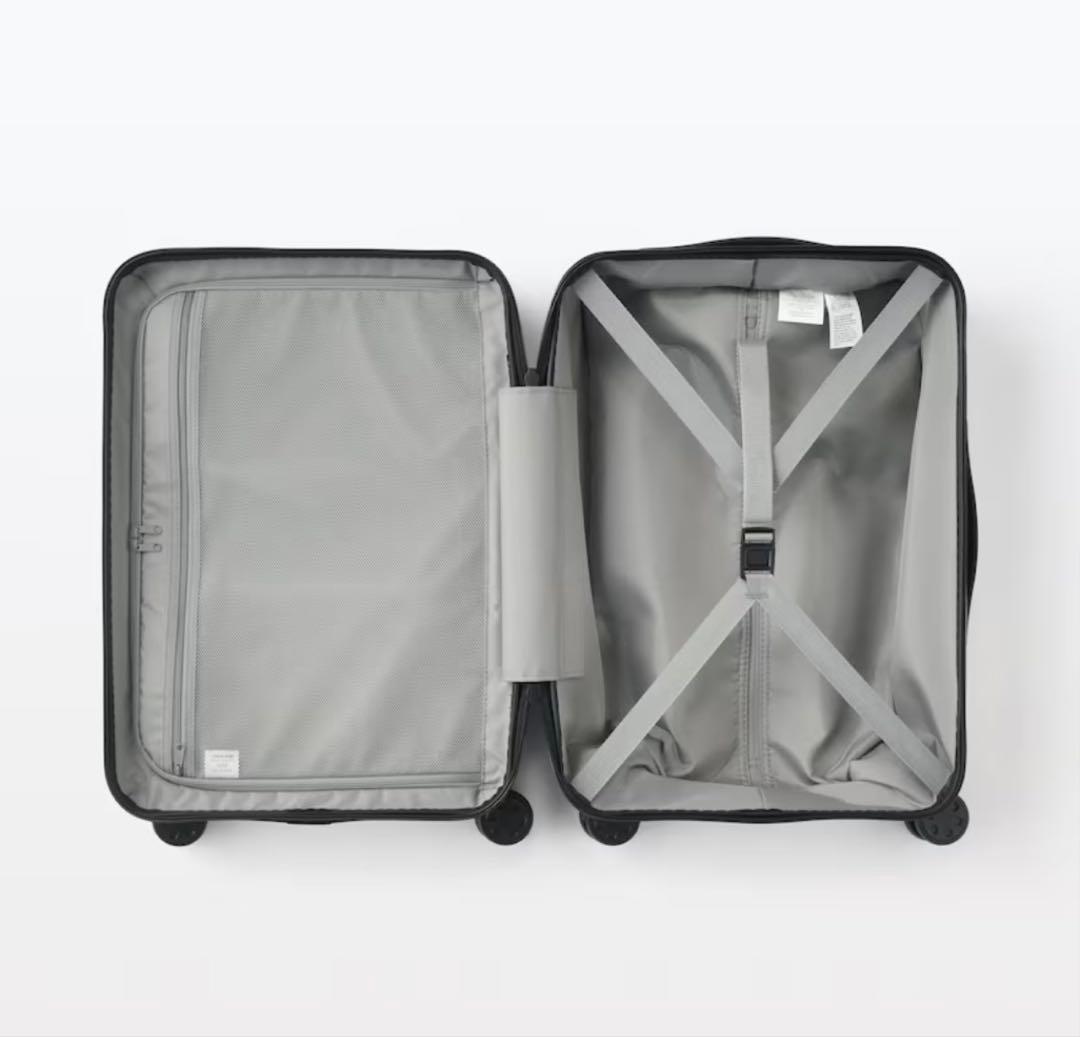 新品　無印　キャリーケース　36L グレー