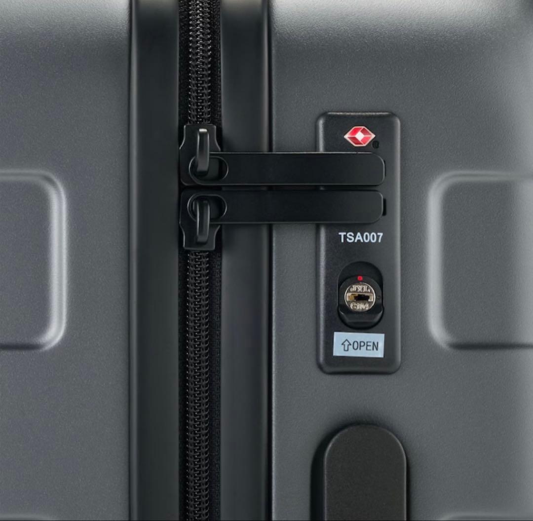 新品　無印　キャリーケース　36L グレー