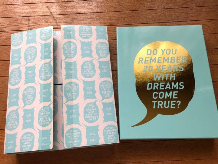 DREAMS COME TRUEのアニバーサリー・ブック＆DVD