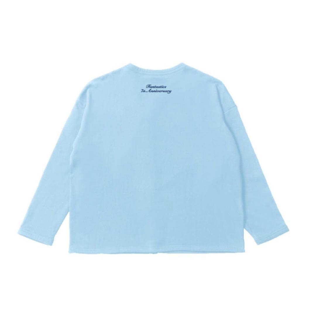 FANTASTICS カーディガン BLUE FC限定 M