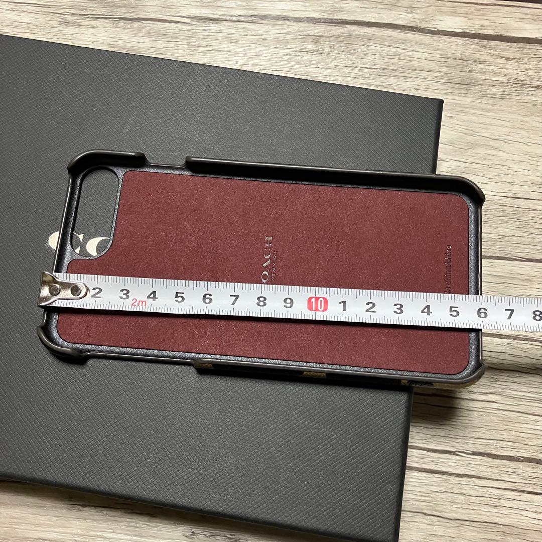 COACH コーチ iPhone8 Plus スマホケース 充電ケーブル セット