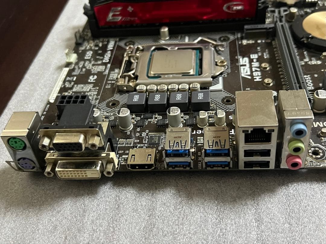 【動作確認済】ASUS H97M-E/i7-4790/大容量32GBメモリセット