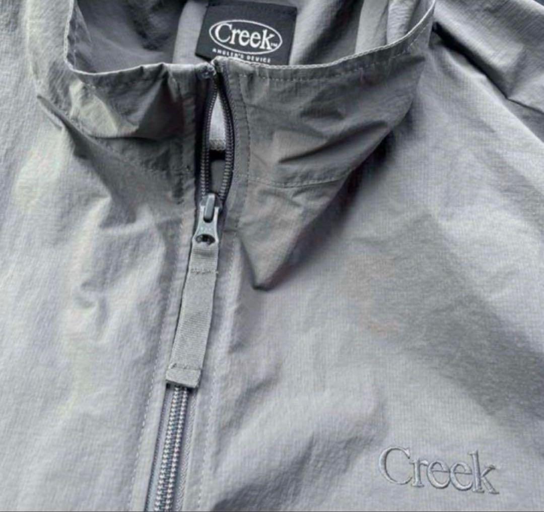 Creek ナイロンベスト グレー M