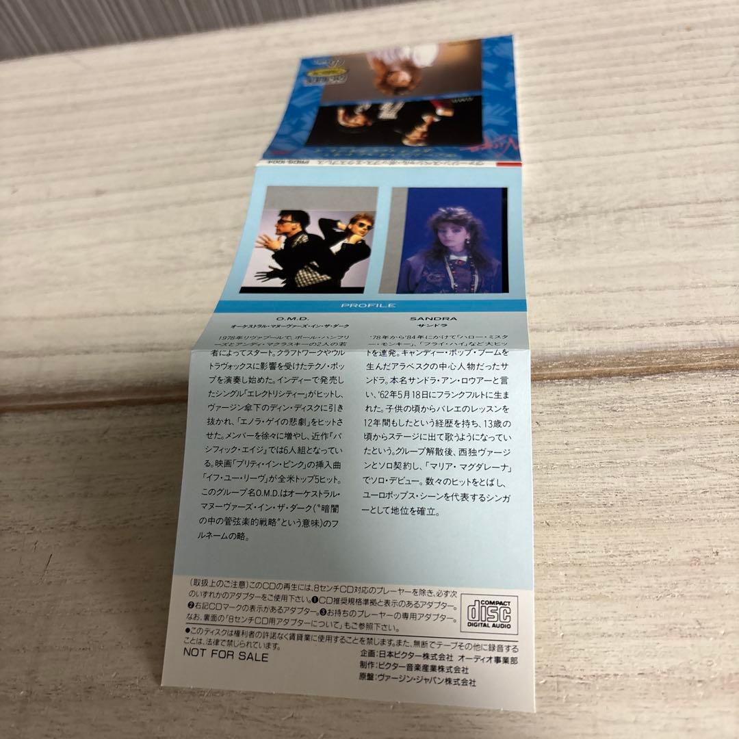 Sandra OMD 8cmCD 非売品 Virgin Japan Promo
