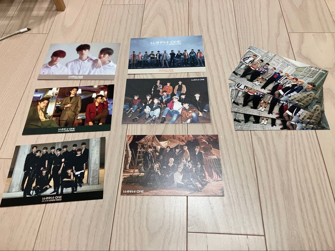 Wanna One CDアルバムセットと特典