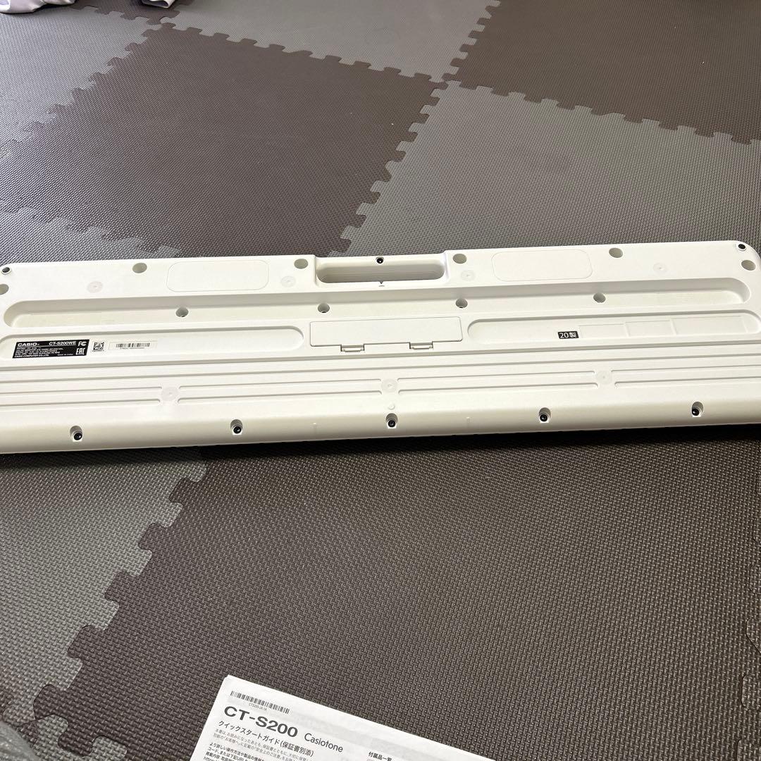 CASIO CT-S200 電子キーボード61鍵　最大48音