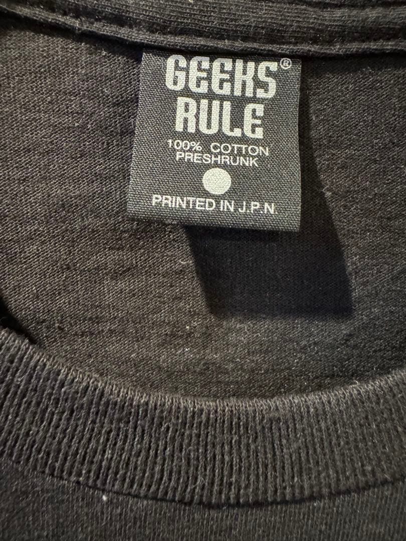 tron geeks rule トロン　tシャツ