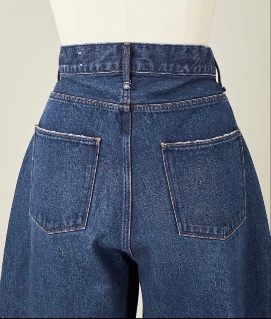 Conte Upper hightsデニムパンツNAVY S(24) コンテ