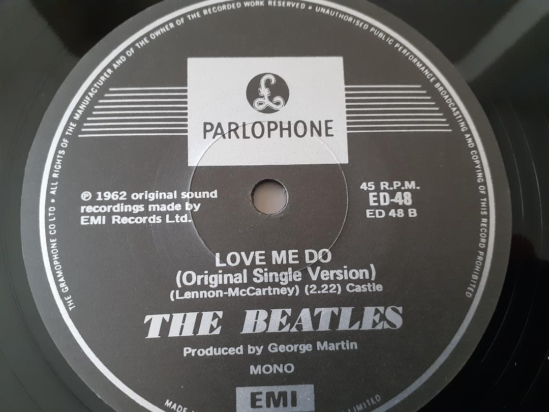 ビートルズ　Love Me Do　オーストラリア盤 12” レコード