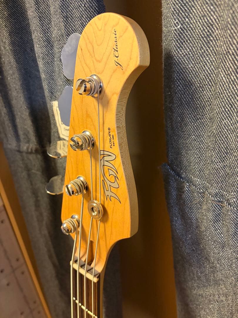 FUJIGEN JJB6R エレキベース ブラック
