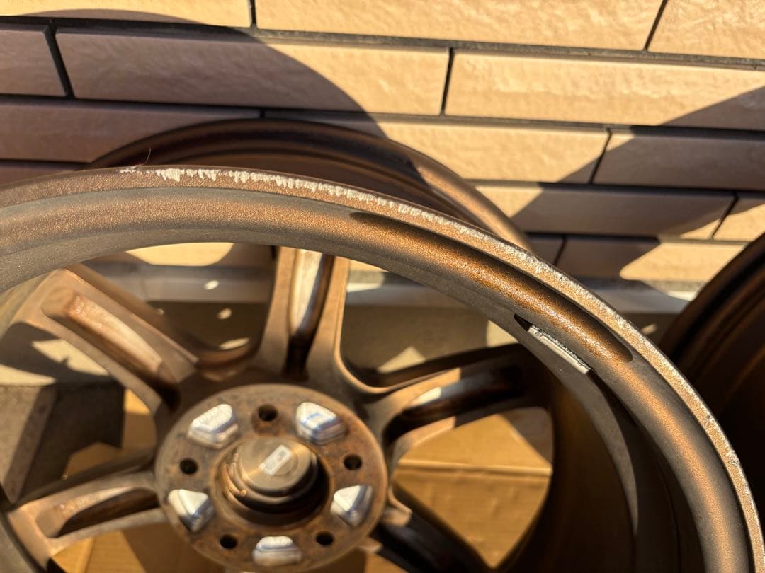 TE37 SAGA 17インチ7.5J +48 5H 114.3 4本セット