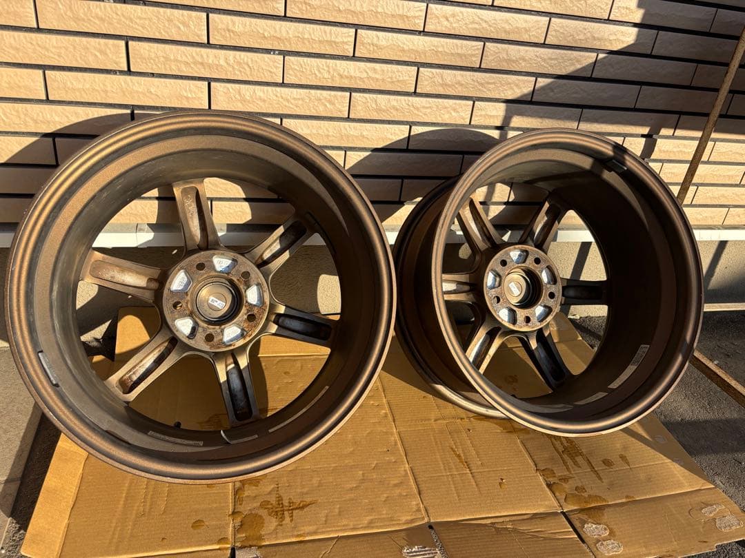 TE37 SAGA 17インチ7.5J +48 5H 114.3 4本セット