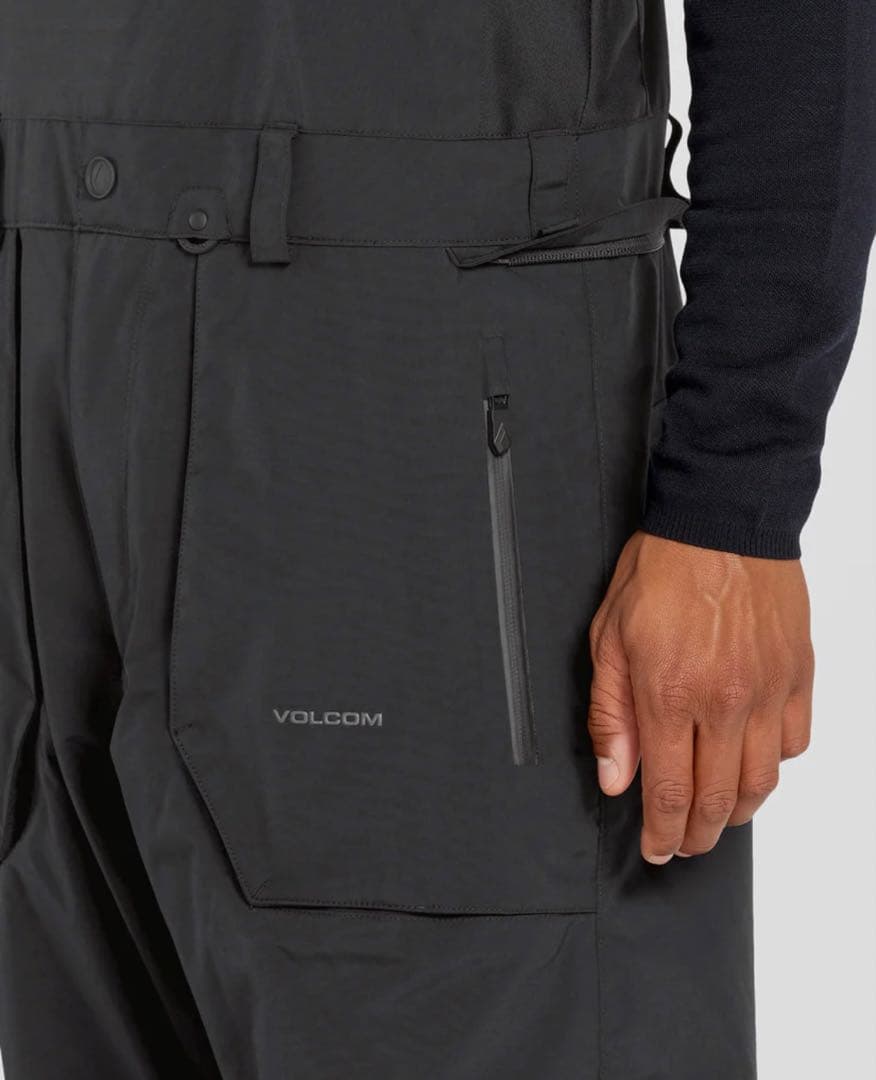 スノーボード VOLCOM RAIN GORE-TEX BIB OVERALL BLK