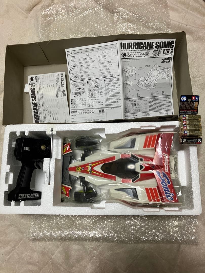 TAMIYA タミヤ 1/12 クイックレーサーRCカー ハリケーンソニックQR