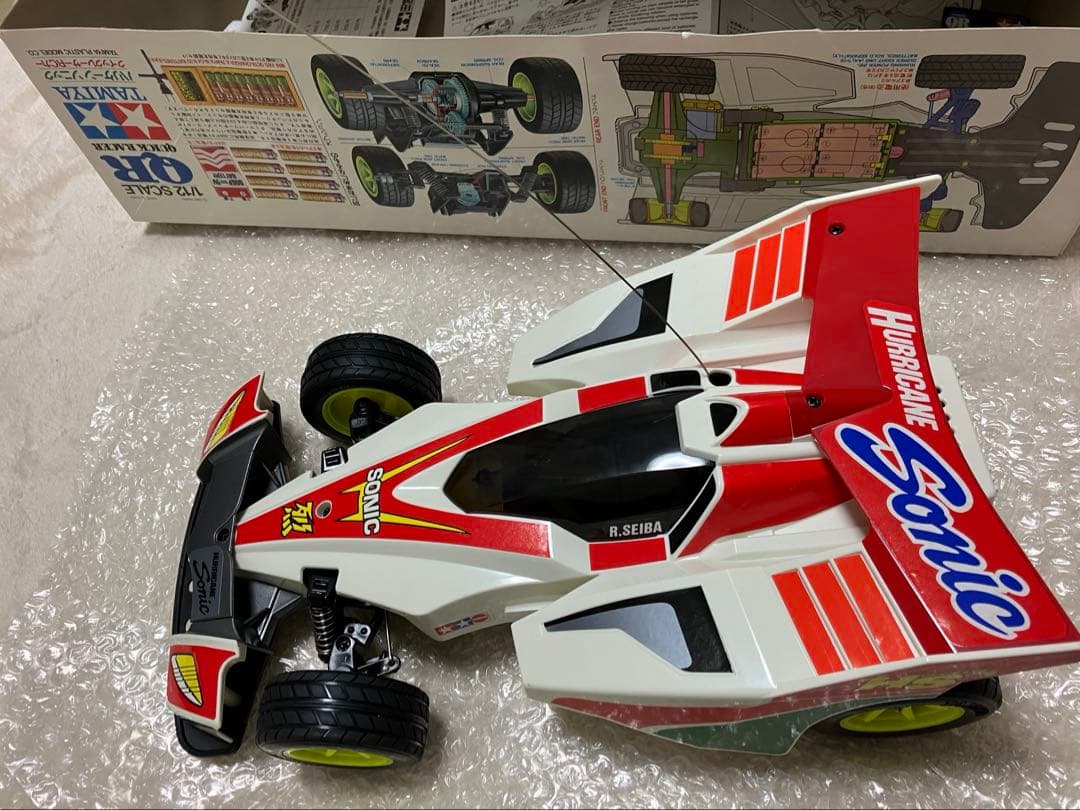 TAMIYA タミヤ 1/12 クイックレーサーRCカー ハリケーンソニックQR