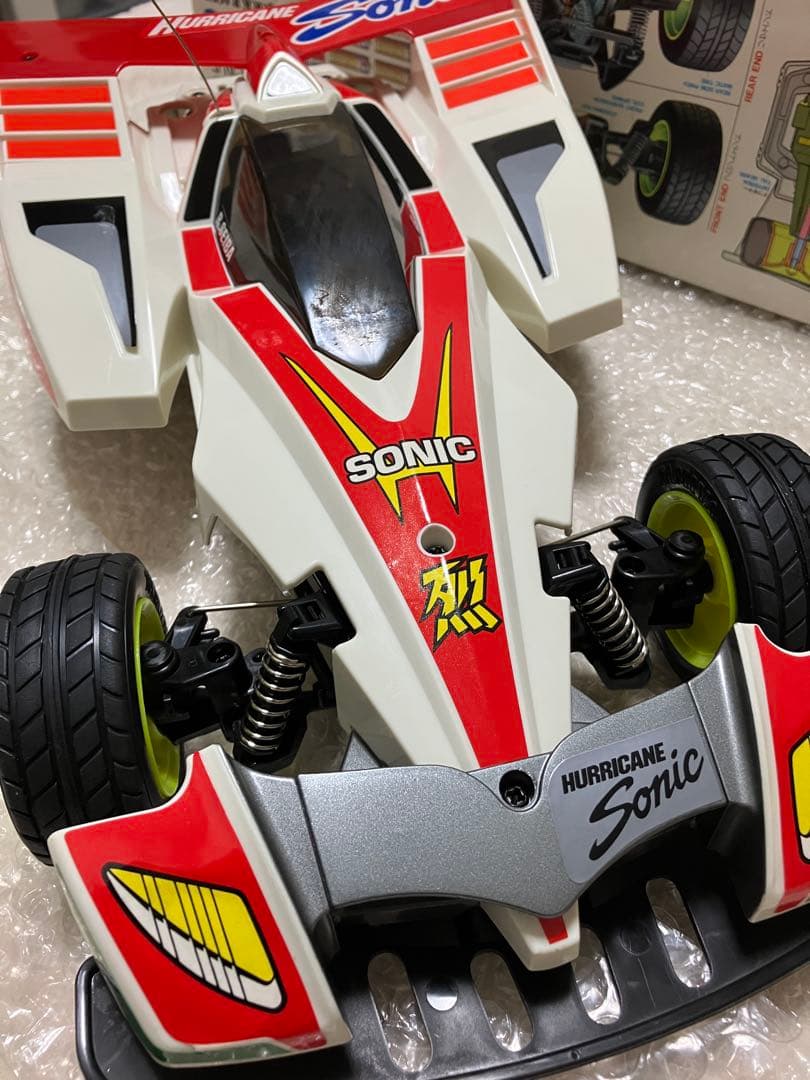 TAMIYA タミヤ 1/12 クイックレーサーRCカー ハリケーンソニックQR