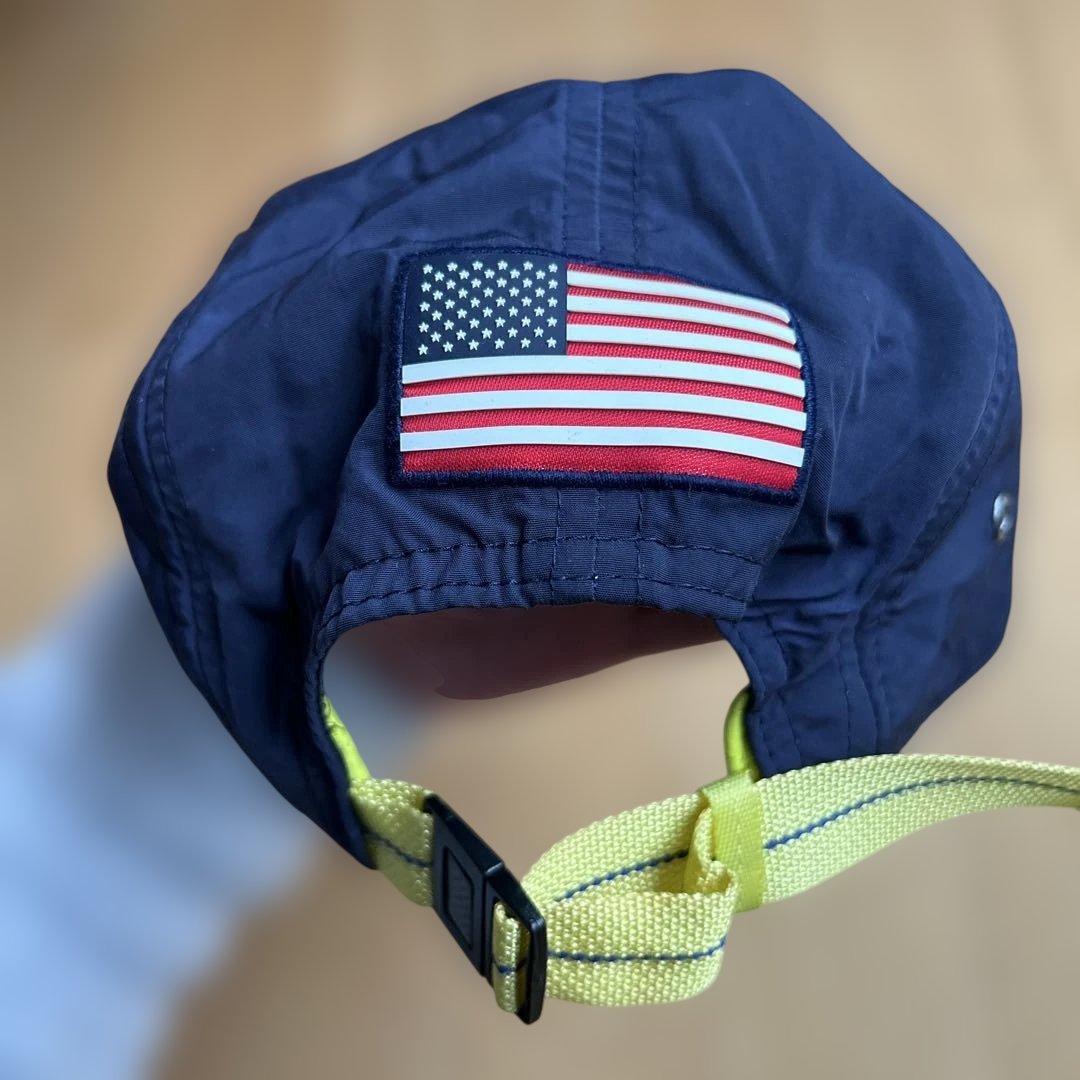 鬼*丸様 Polo Sport ネイビーキャップ アメリカ国旗付き