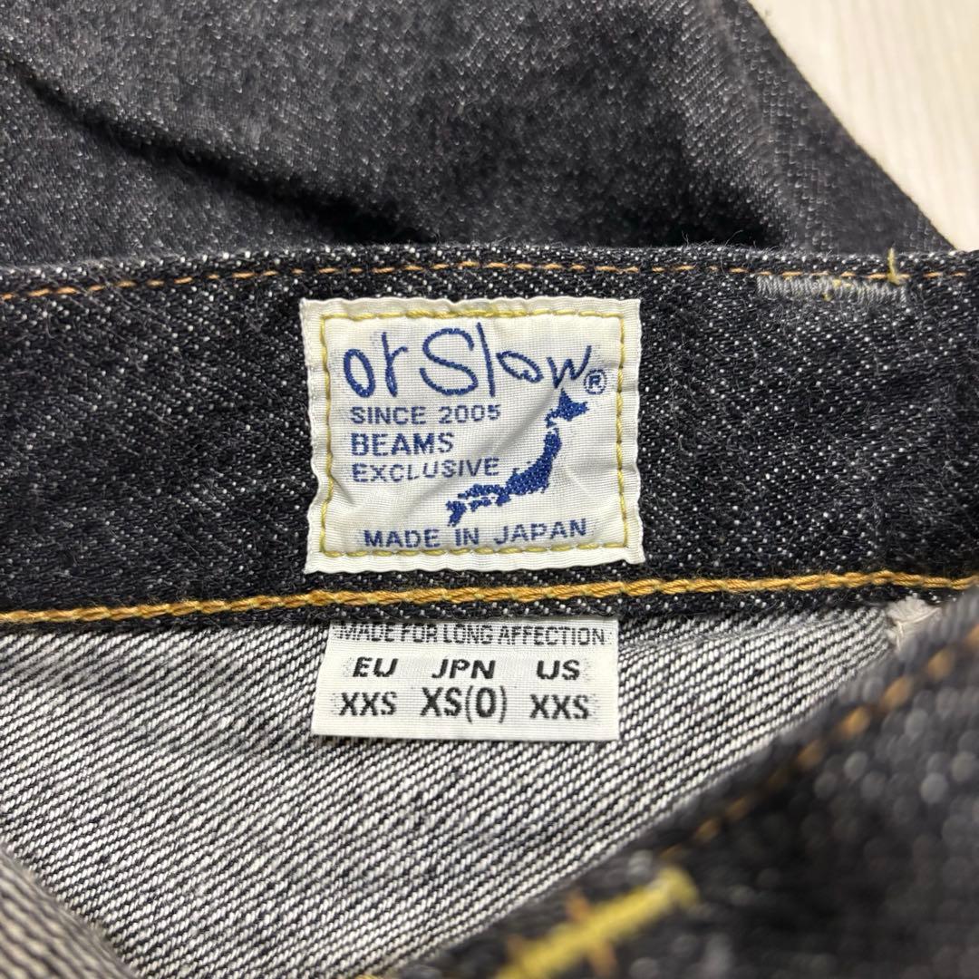 orSlow×BEAMSBOY 別注 Black Monroe Pants