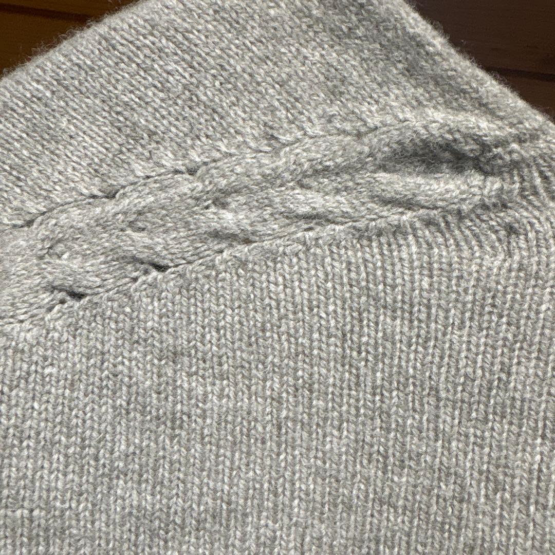 evam eva グレー カーディガン
