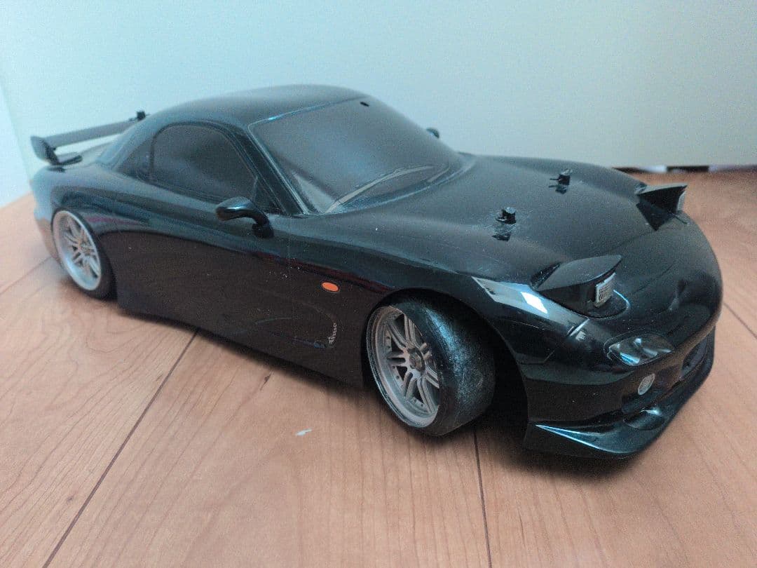 マツダ RX-7 FD3S タミヤ1/10　TT-02シャーシ？　ジャンク